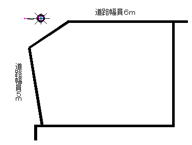 桜井市三輪土地物件図面
