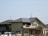 太陽光パネル搭載前屋根