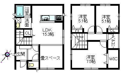 桜井市金屋新築物件図面