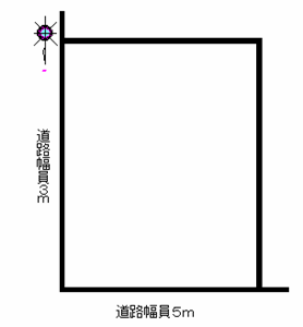 桜井市三輪土地物件図面
