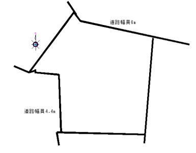 桜井市上之宮土地物件図面