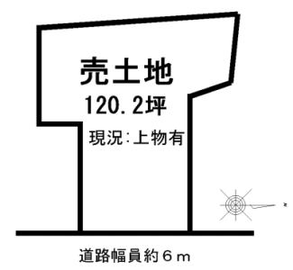 奈良県宇陀郡曽爾村長野土地物件の図面