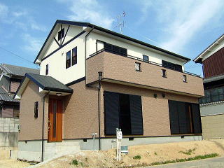 奈良県橿原市木造在来工法新築注文一戸建住宅外観