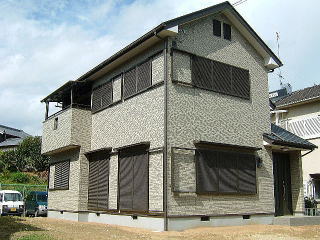 奈良県香芝市木造吹き抜けサイディング新築住宅