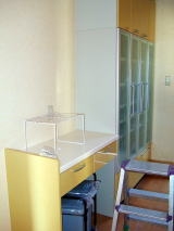奈良県注文建築住宅バック収納、システムカップボード
