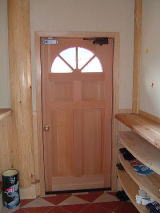 奈良県注文住宅木製玄関ドア