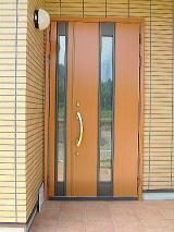 奈良県注文住宅玄関ドア電気錠