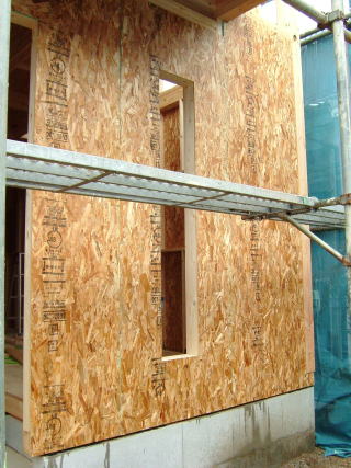 奈良県橿原市新築一戸建施行構造用合板