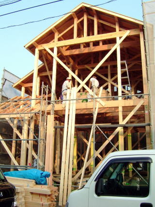 奈良県橿原市新築住宅施行屋根下地