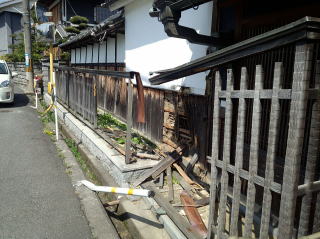 日本建築修理、修繕工事前