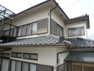 奈良県屋根葺き替え、張替工事施工前