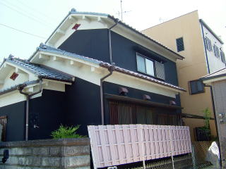 奈良県建物外観・外壁リフォーム・改装・増改築前外観