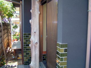 奈良県住宅玄関増築リフォーム・改装・増改築前玄関