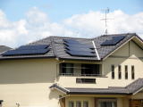 太陽光パネルソーラーパネル屋根配置西面、南面